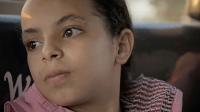 예약한 병원에 가는 바스말라의 모습 