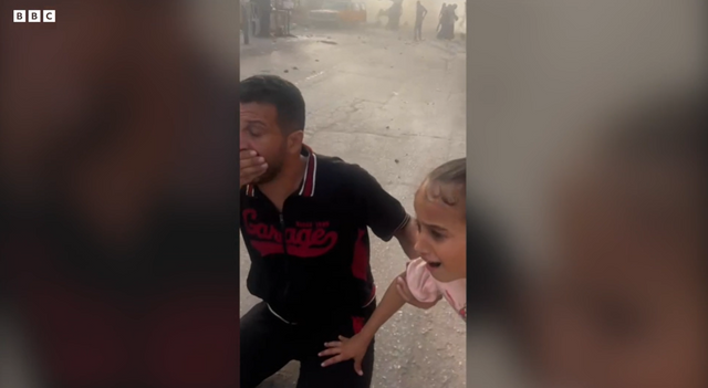 폭발로 충격과 공포에 휩싸인 가자지구