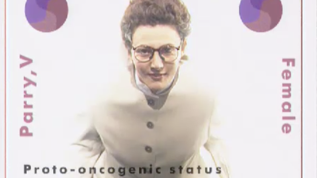 1995년 '미래의 세상'(Tomorrow's World) 프로그램 진행자 비비안 패리