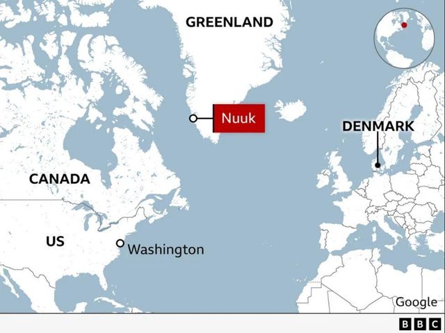 그린란드 지도