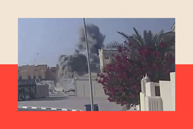 카타르 도하 내 하마스 지도부를 겨냥한 이스라엘의 공격 순간을 포착한 CCTV 영상