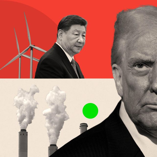 시진핑, 풍력 터빈, 도널드 트럼프 이미지