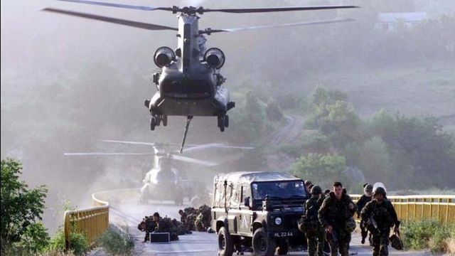 코소보의 영국군