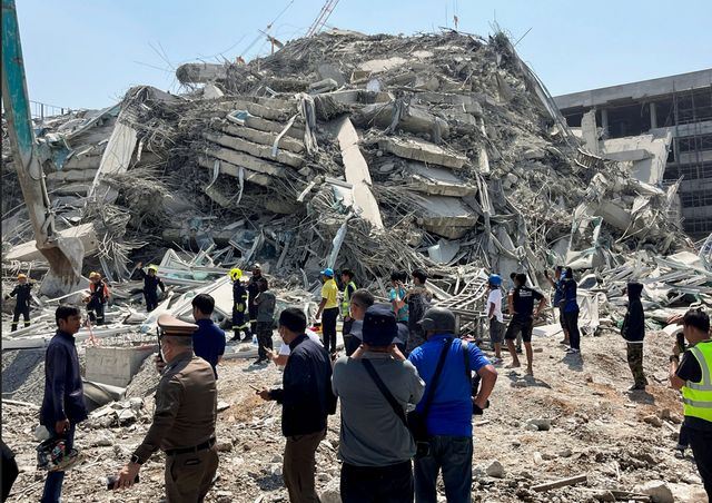 3월 28일 미얀마에서 강진이 발생해 사망자가 급증하고 있다