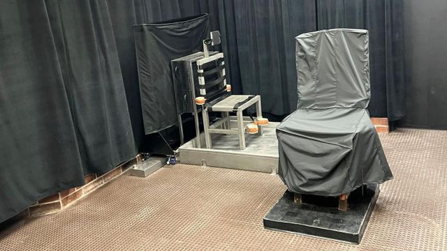 사우스 캐롤라이나 교도소의 사형 집행실