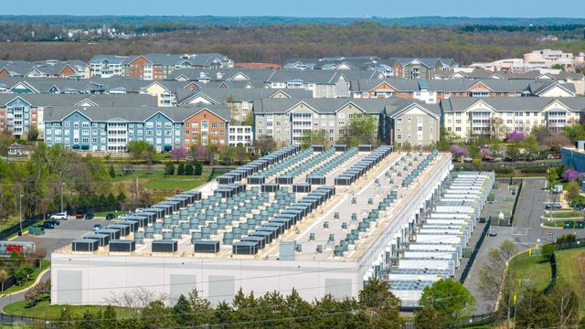 미국 버지니아주의 대형 데이터 센터