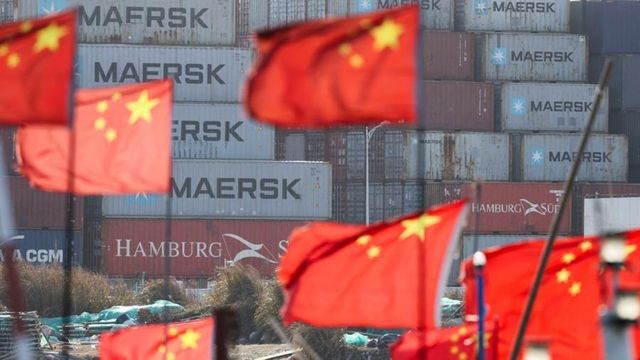 중국 상하이 외곽 양산항