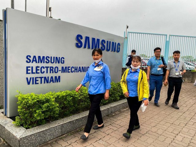 베트남 타이응우옌성 소재 삼성전기 공장