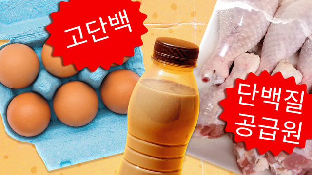 달걀, 밀크쉐이크, 닭다리살