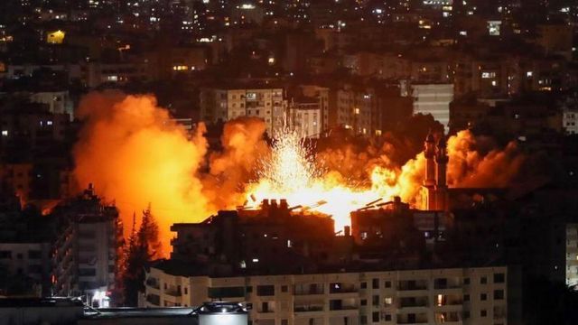 이달 초 레바논의 헤즈볼라를 공습한 이스라엘