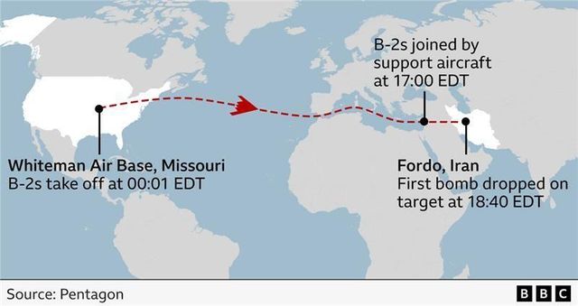 미 국방부는 공습이 시작된 지 몇 시간 만에 이 복잡한 작전의 실행 개요를 시간 순으로 공개했다