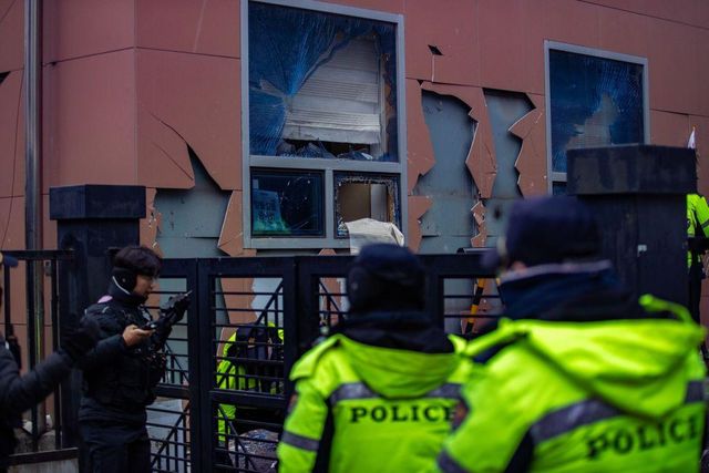 서부지법 폭력사태 현장