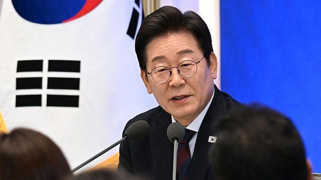  발언하고 있는 이재명 대통령