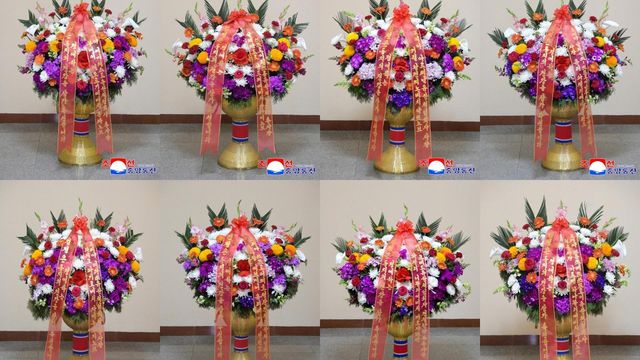 여러 꽃다발 사진