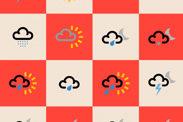다양한 날씨 아이콘