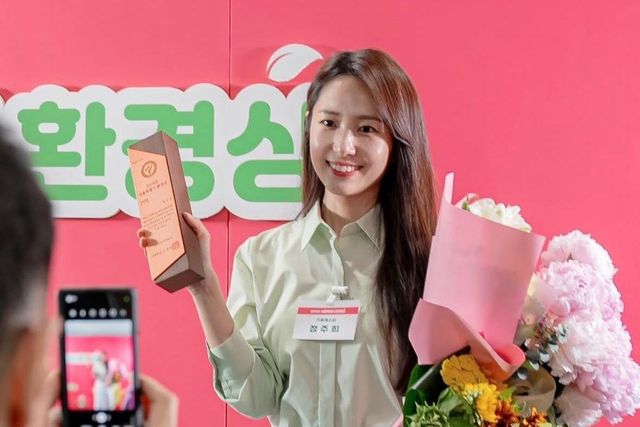 기후 캐스터로 SNS 인플루언서 활동을 이어가는 정주희 씨