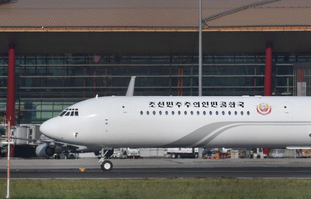 김정은 국무위원장의 전용기