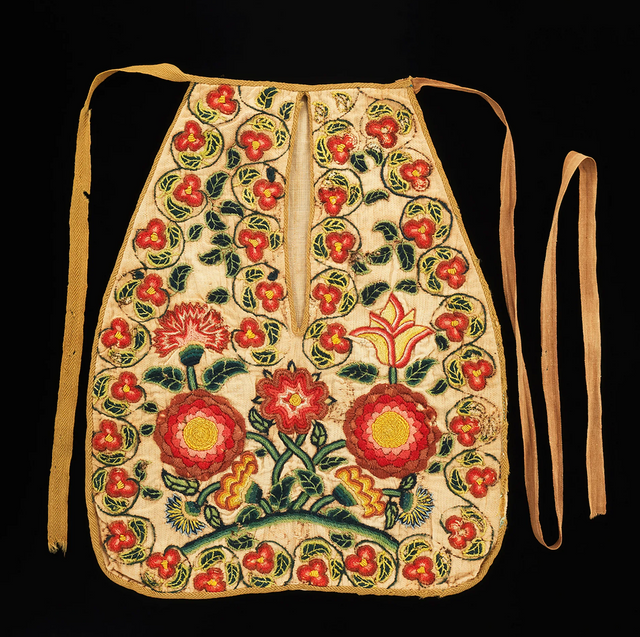 허리에 끈으로 묶는 '따로 된 주머니'를 치마