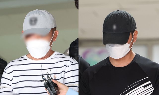 18일 오전 경기 수원시 영통구 수원영통경찰서에서 'KT 소액결제 사건' 피의자인 중국 교포 A 씨가 구속 전 피의자 심문(영장실질심사)를 받기 위해 나오고 있다. 