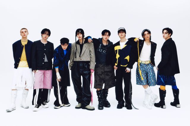 스트레이 키즈 8인 멤버들의 모습