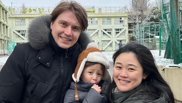 루미, 다니엘 하야마 부부와 아들