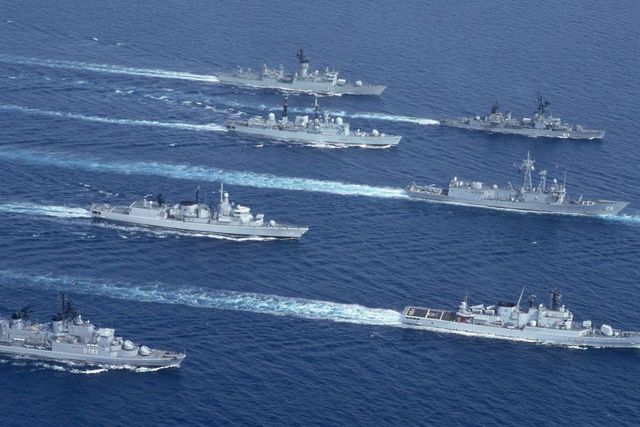 1992년 4월 30일, 전함 6척의 아드리아해 항해