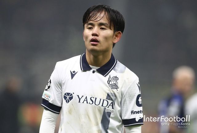 사진= 게티 이미지, 챔피언스리그 16강에서 이강인을 상대할 쿠보 타케후사