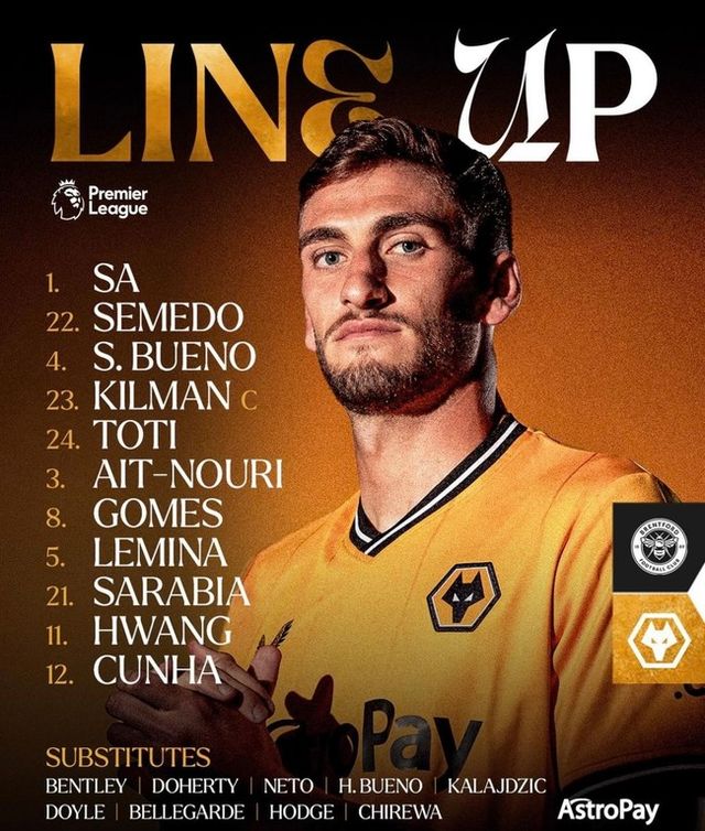 사진=울버햄튼 SNS