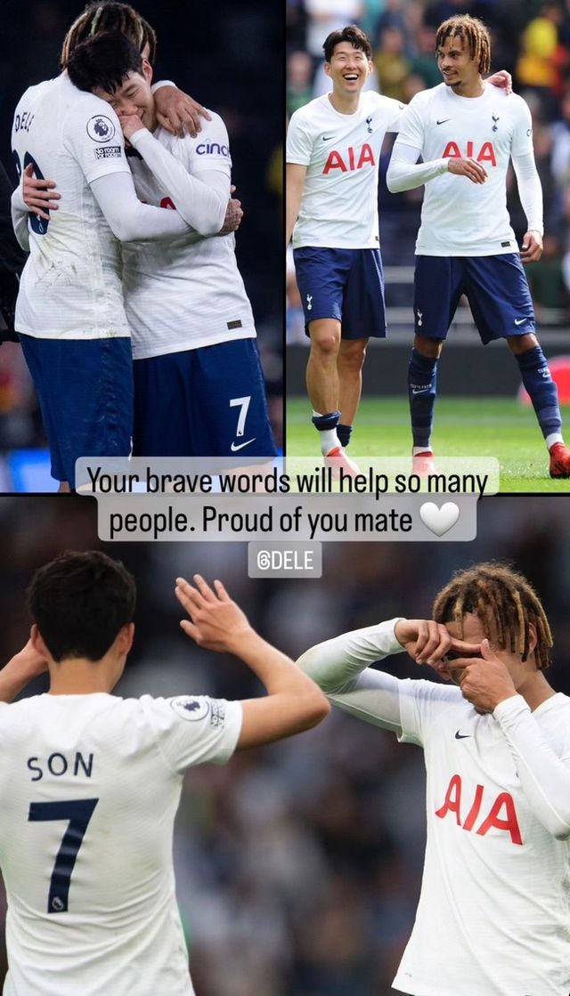 사진=손흥민 SNS