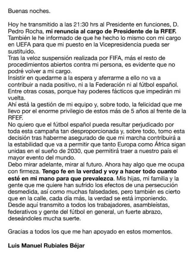 사진=루이알레스 성명문