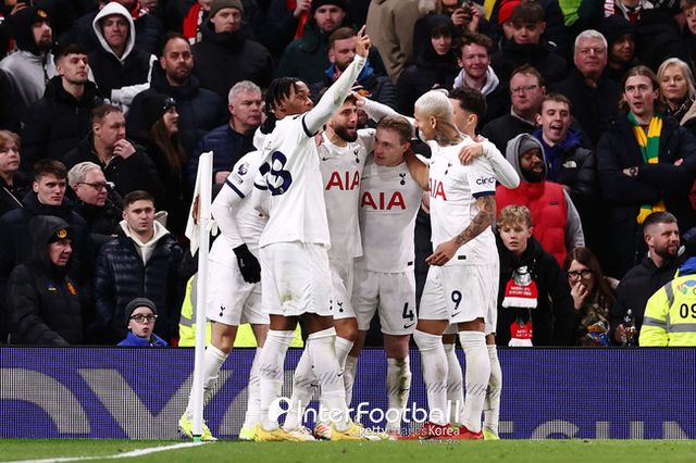 [사진=게티이미지] 로드리고 벤탄쿠르가 티모 베르너 패스를 받아 동점골을 기록했다