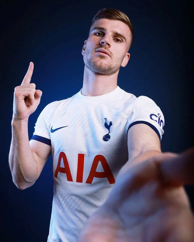 [사진=토트넘 훗스퍼] 티모 베르너는 토트넘 훗스퍼로 임대를 왔고 등번호 16번을 달았다.&nbsp;