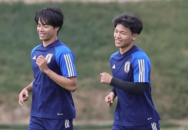 미토마 카오루가 복귀를 준비하고 있다. 조별리그에서 자존심을 구긴 일본으로선 천군만마다.[사진=닛칸 스포츠]