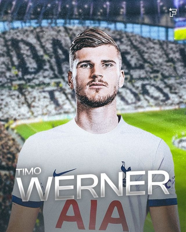 티모 베르너가 토트넘 훗스퍼에 입단하기 직전이다. 파브리시오 로마노와 플로리안 플레텐베르크 등 유력 기자들은 토트넘과 라이프치히가 남은 시즌 베르너 임대에 동의했으며, 메디컬 테스트까지 예약됐다고 전했다.[사진=풋 메르카토]