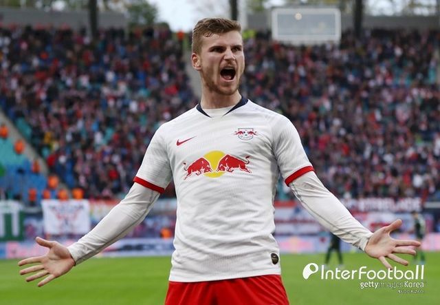 티모 베르너가 토트넘 훗스퍼에 입단하기 직전이다. 파브리시오 로마노와 플로리안 플레텐베르크 등 유력 기자들은 토트넘과 라이프치히가 남은 시즌 베르너 임대에 동의했으며, 메디컬 테스트까지 예약됐다고 전했다.[사진=게티 이미지]