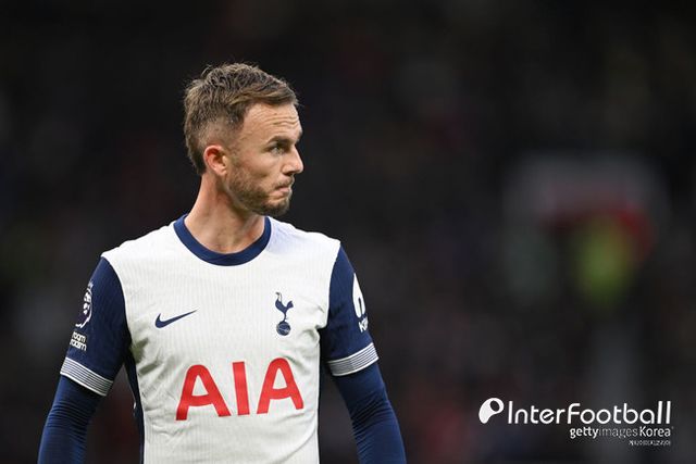 사진=게티 이미지/영국 매체 '커트 오프사이드'는 “매디슨은 재능 있는 플레이메이커지만, 경기가 자신이 원하는 대로 흐르지 않으면 영향력이 줄어든다. 토트넘은 매디슨이 빠졌을 때 효과적인 경기를 펼쳤다”라고 평가했다.