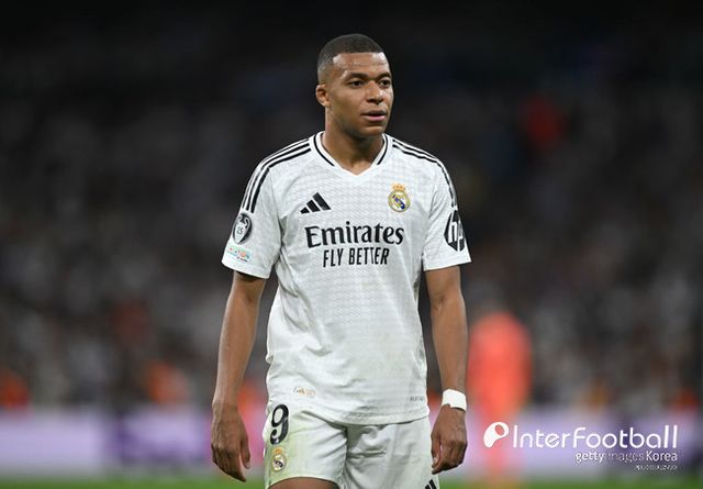 사진=게티 이미지/레알 마드리드는 23일 오전 4시(한국시간) 스페인 마드리드에 위치한 산티아고 베르나베우에서 열린 2024-25시즌 유럽축구연맹(UEFA) 챔피언스리그(UCL) 리그 페이즈 3차전에서 도르트문트에 5-2로 승리했다.