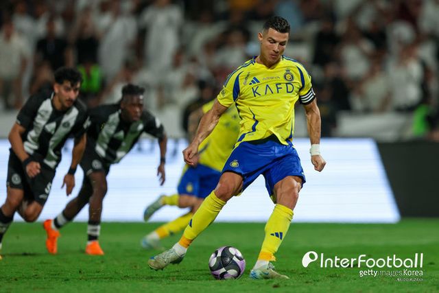 사진=게티 이미지/알나스르는 23일 오전 1시(한국시간) 아랍에미리트 두바이에 위치한 라시드 스타디움에서 열린 2024-2025시즌 아시아축구연맹(AFC) 챔피언스리그(ACL) 엘리트(ACLE) 리그 스테이지 3차전에서 에스테갈에 1-0으로 승리했다.