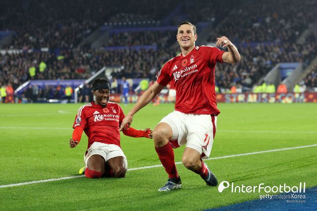 사진=게티 이미지/레스터 시티는 26일 오전 4시(한국시간) 영국 레스터에 위치한 킹 파워 스타디움에서 열린 2024-25시즌 프리미어리그 9라운드에서 노팅엄 포레스트에 1-3으로 패배했다.