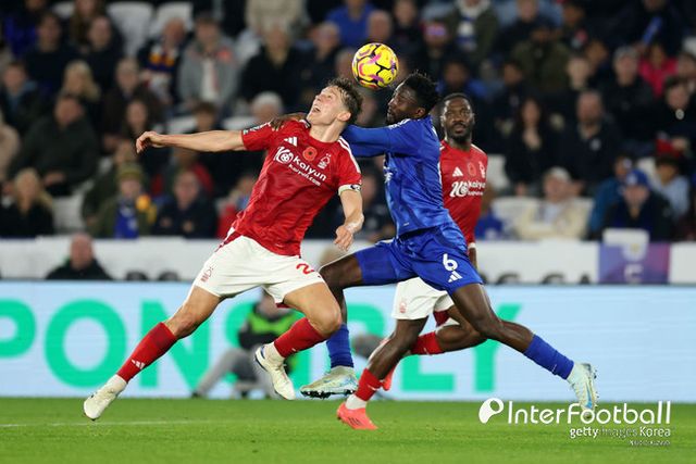 사진=게티 이미지/레스터 시티는 26일 오전 4시(한국시간) 영국 레스터에 위치한 킹 파워 스타디움에서 열린 2024-25시즌 프리미어리그 9라운드에서 노팅엄 포레스트에 1-3으로 패배했다.