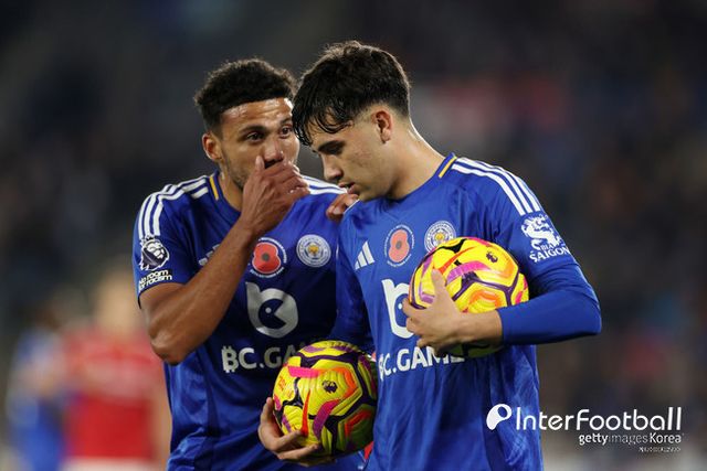 사진=게티 이미지/레스터 시티는 26일 오전 4시(한국시간) 영국 레스터에 위치한 킹 파워 스타디움에서 열린 2024-25시즌 프리미어리그 9라운드에서 노팅엄 포레스트에 1-3으로 패배했다.