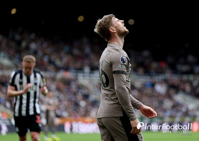 사진=게티 이미지/독일 매체 '키커'는 "토트넘이 이번 시즌을 끝으로 만료되는 베르너와 임대 계약을 해지할 것으로 보인다. 베르너는 토트넘의 결정을 받아들일 것이다"이라고 전했다.