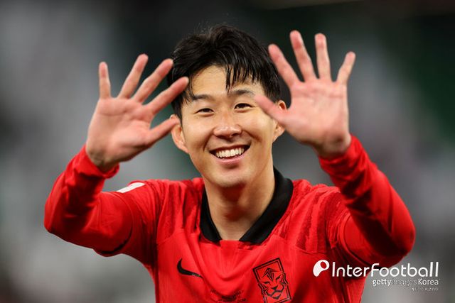 아시안컵 우승에 도전하는 대한민국. 선봉장 손흥민이 호주 골문을 겨냥한다.[사진=게티 이미지]