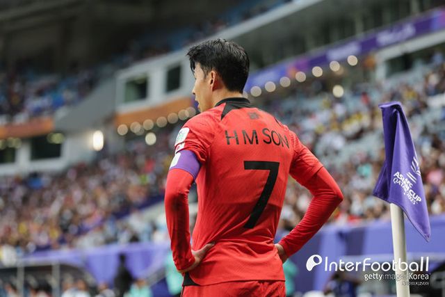 아시안컵 우승에 도전하는 대한민국. 선봉장 손흥민이 호주 골문을 겨냥한다.[사진=게티 이미지]