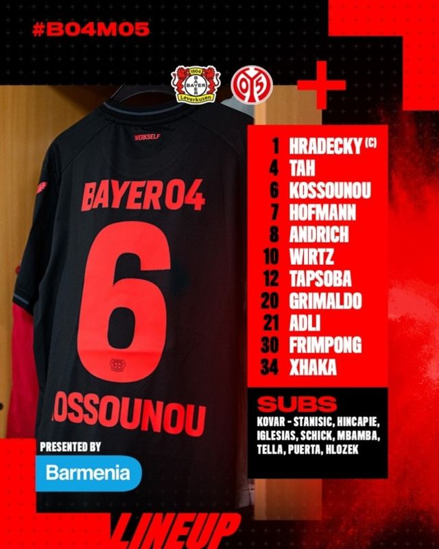 사진= 레버쿠젠 SNS