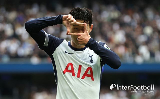 사진=게티 이미지/토트넘 훗스퍼는 19일 오전 4시(한국시간) 영국 코벤트리에 위치한 리코 아레나에서 열린 2024-25시즌 잉글랜드 풋볼리그컵(EFL컵) 3라운드에서 코벤트리 시티에 2-1로 승리했다. 손흥민은 교체로 나와 28분을 소화했다.