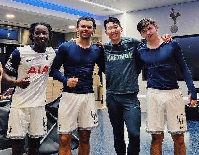 사진=손흥민 SNS