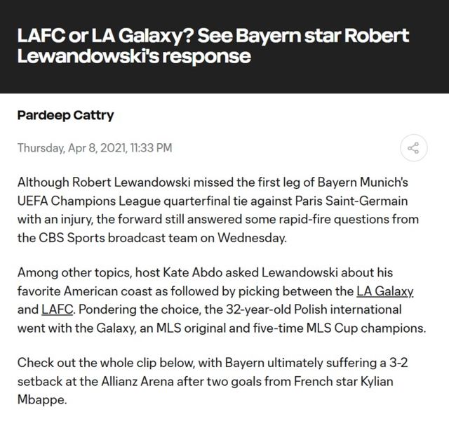 사진 = MLS 사무국