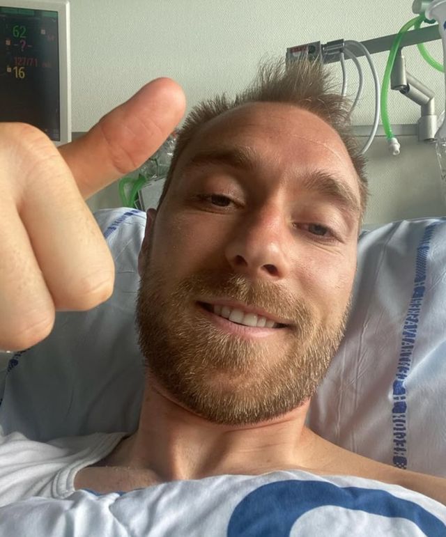 사진 = 에릭센 SNS