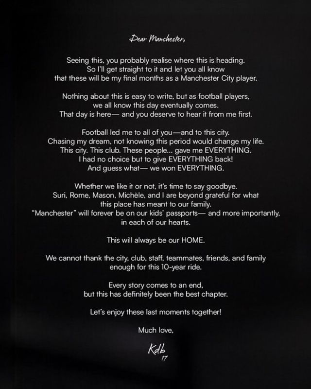 사진=더 브라위너 SNS